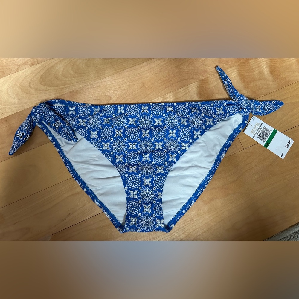 Michael Kors Grecian Blue Swim Bottom